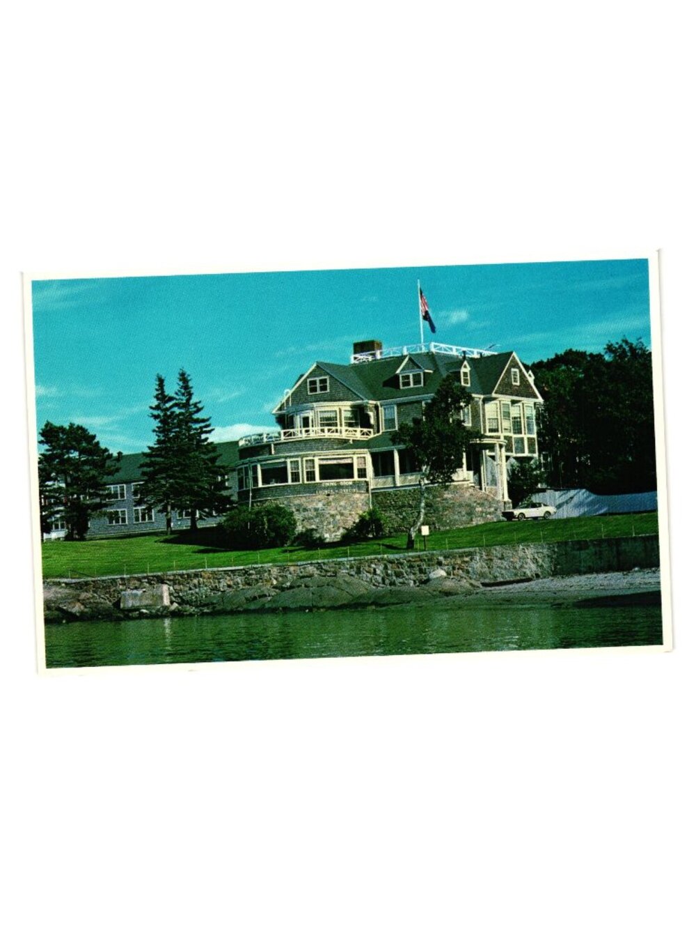 Bar Harbor Motor Inn Maine Unused Postcard ME1693D Bromley Landmark USA Gift